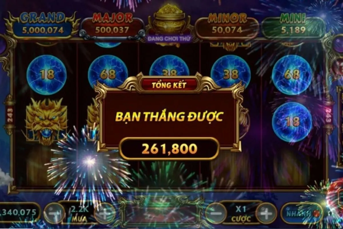 tay hên quay hũ thắng lớn